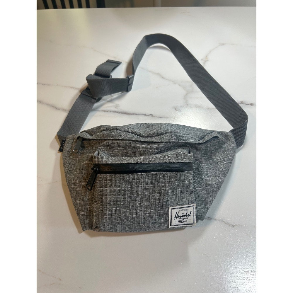 Herschel Supply Co Seventeen Hip Pack Grey Crosshatch Waist Bag Fanny Pack